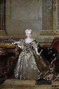Nicolas de Largilliere Portrait of Maria Ana Victoria de Borbon Sweden oil painting artist